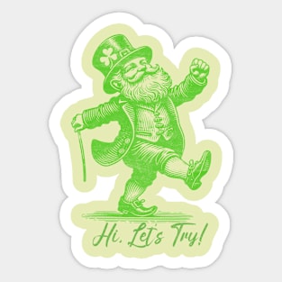 St Particks Day Sticker